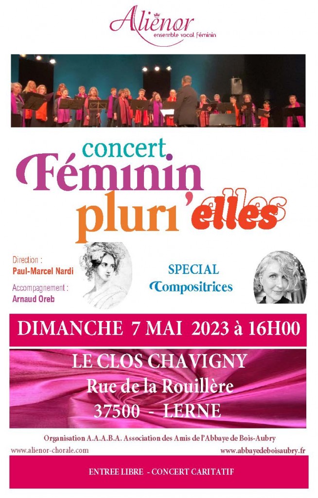 AFFICHE CONCERT LE CLOS CHAVIGNY 7 MAI 2023 VD