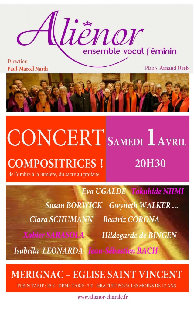 AFFICHE CONCERT MERIGNAC 1 AVRIL 2023 DEF